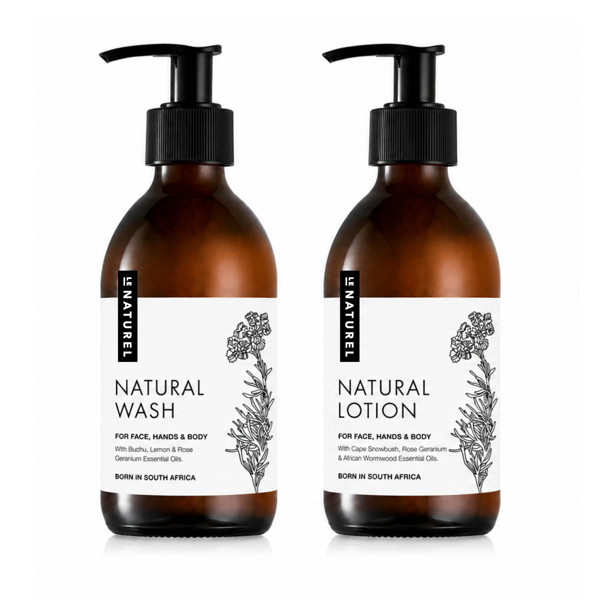 Natural Wash & Natural Lotion