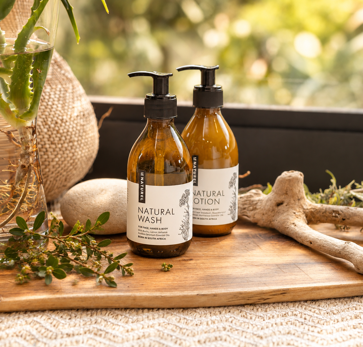 Natural Wash & Natural Lotion