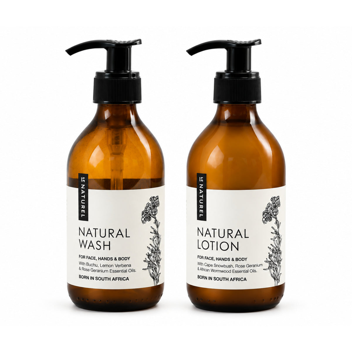 Natural Wash & Natural Lotion