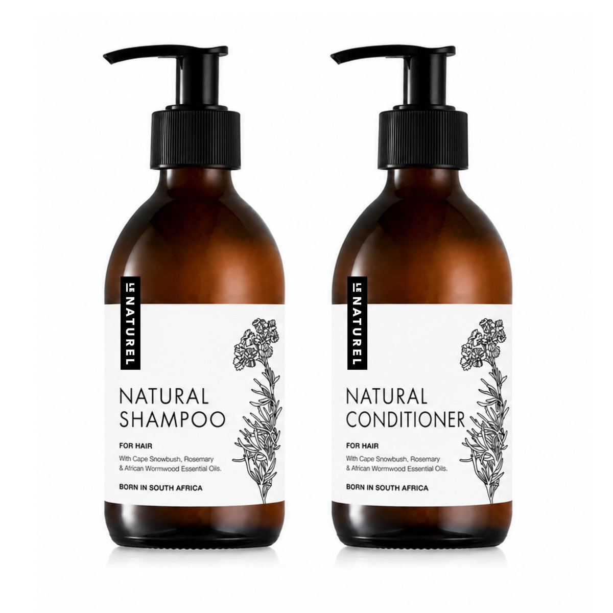 Natural Shampoo & Natural Conditioner